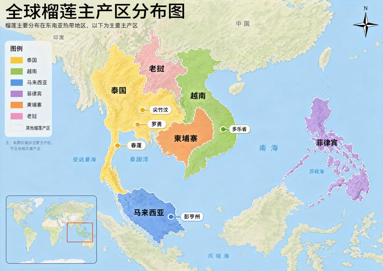 一颗榴莲的“跨国之旅”：藏在“榴莲自由”背后的中国壹定发官网实力